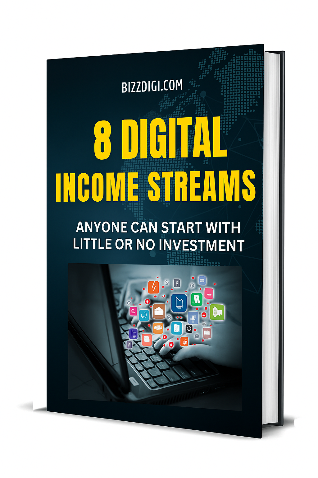 8 Digital Income Streams eBook Cover
